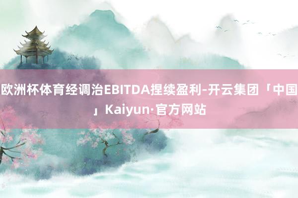 欧洲杯体育经调治EBITDA捏续盈利-开云集团「中国」Kaiyun·官方网站